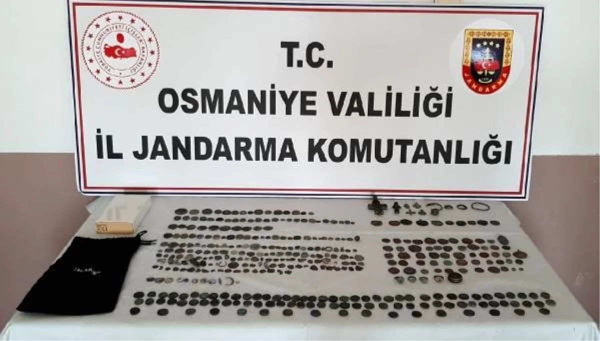 Son dakika gündem: Osmaniye\'de tarihi eser kaçakçılığına 3 gözaltı