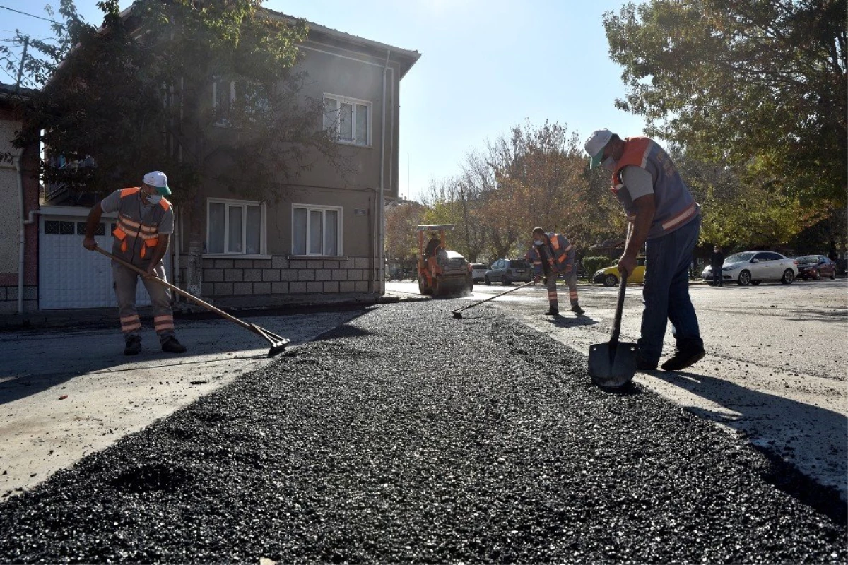 Tepebaşı\'nda üst yapı çalışmaları sürüyor