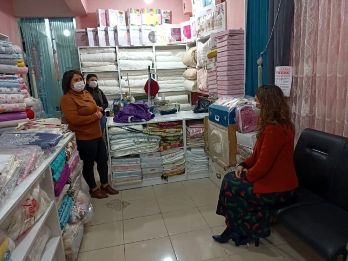 Vali Hüseyin Öner\'in eşi Zehra Mine Öner, girişimci kadın esnafı ziyaret etti