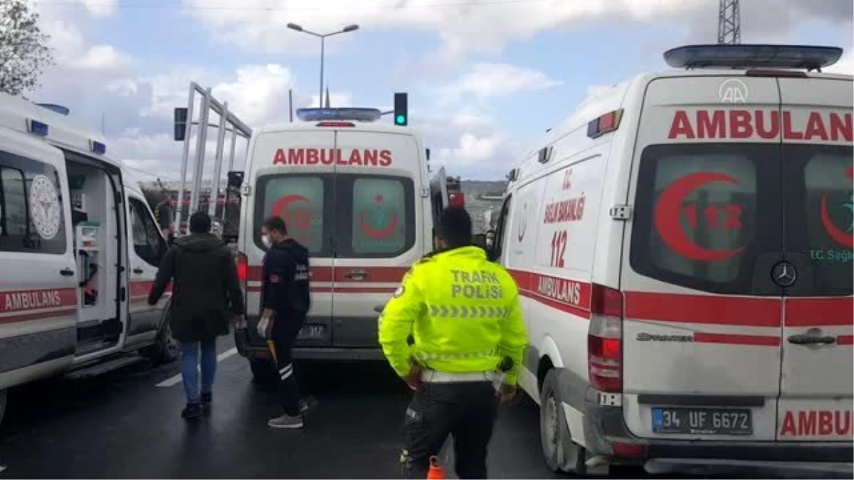 Son dakika haberleri... Arnavutköy\'de trafik kazası: 3 yaralı