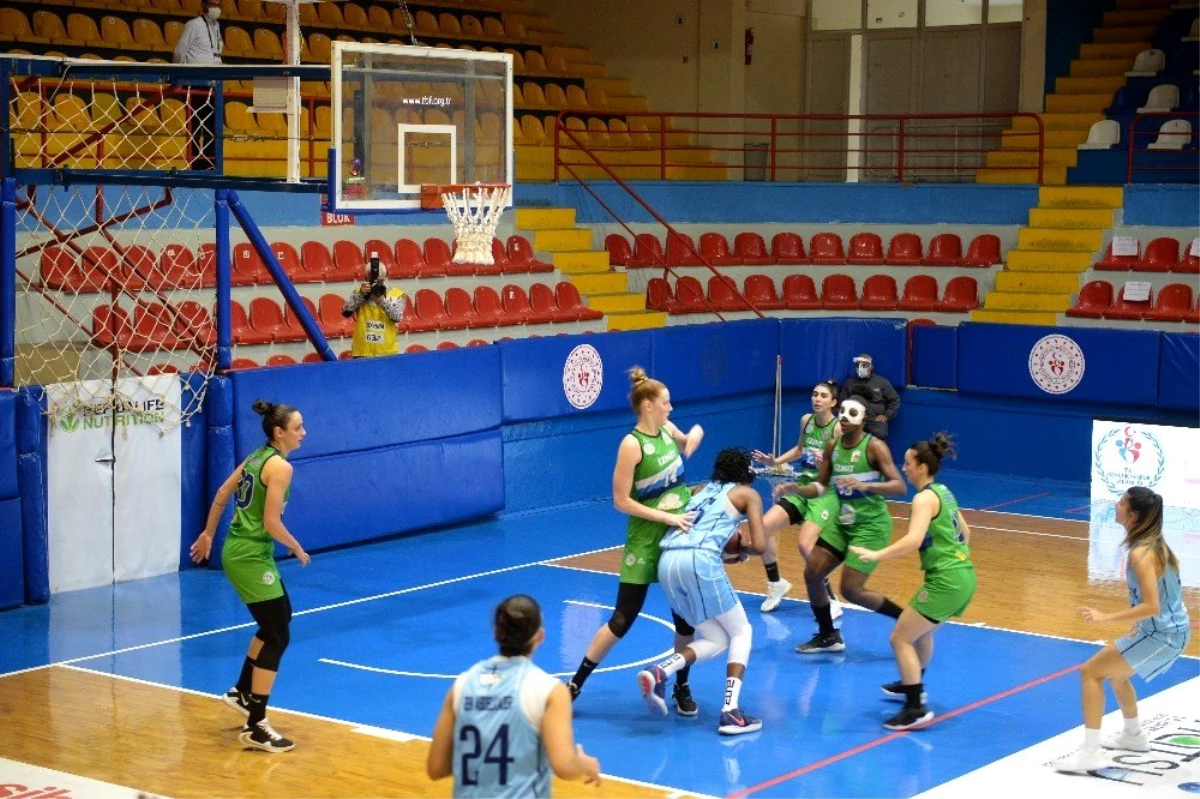 Herbalife Nutrition Kadınlar Basketbol Süper Ligi: Hatay Büyükşehir Belediyespor: 71 İzmit Belediyespor: 65