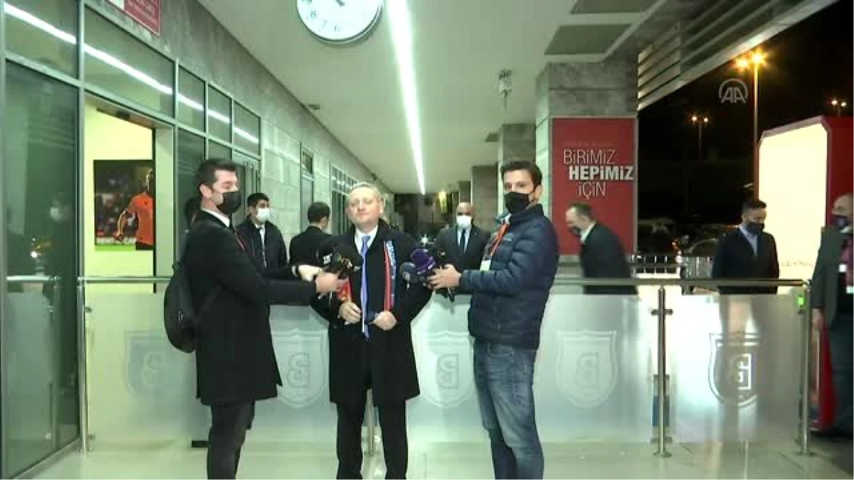 İstanbul Başakşehir Futbol Kulübü Başkanı Gümüşdağ: "Türkiye ve Başakşehir için tarihi bir galibiyet oldu"