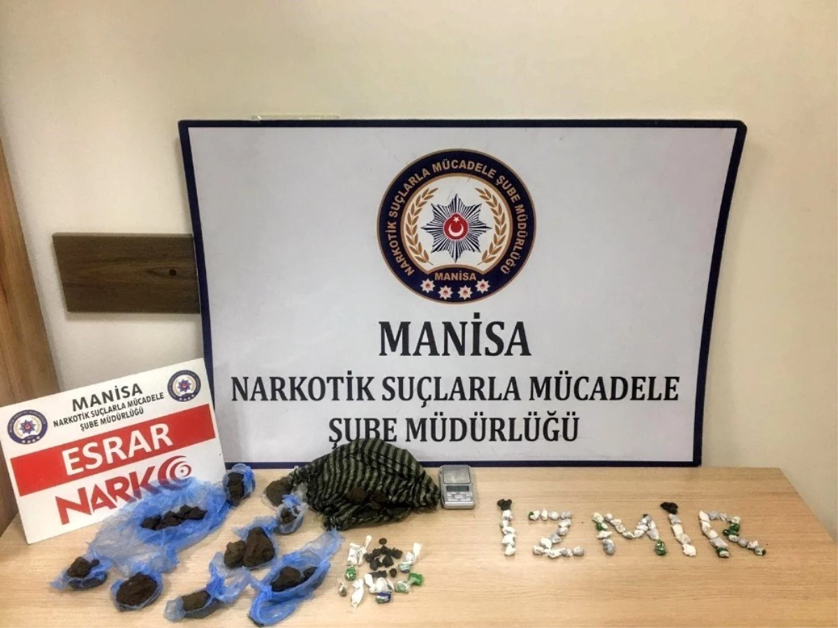 Manisa\'da uyuşturucu taciri yabancı uyruklu 4 kişi tutuklandı