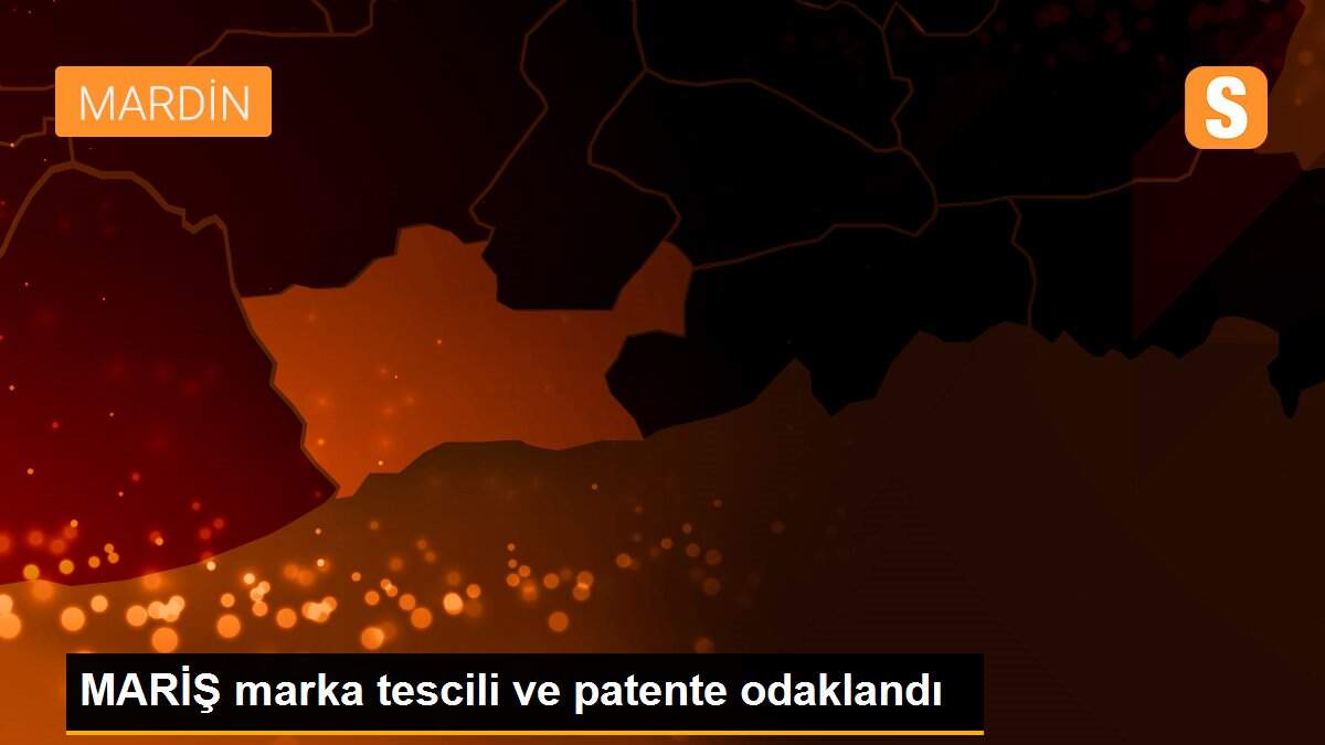 MARİŞ marka tescili ve patente odaklandı