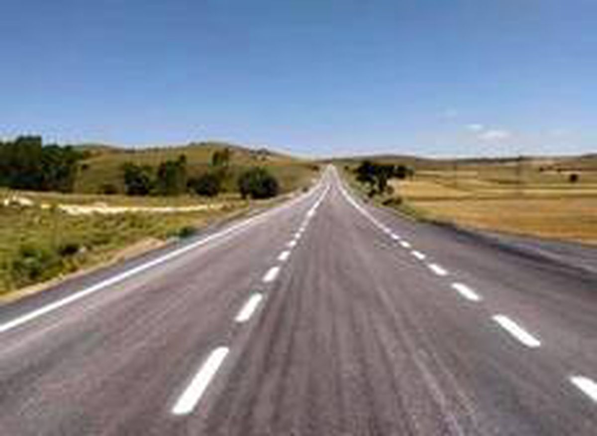 Söğüt-Eskişehir yolu çizgi çalışmaları da sona erdi