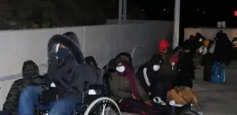 Aralarında bebek ve engeli de bulunan kaçak göçmenler kurtarıldı