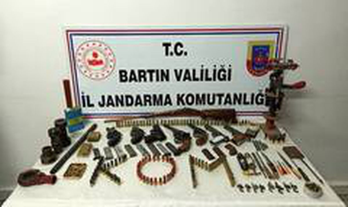Bartın\'da silah operasyonu