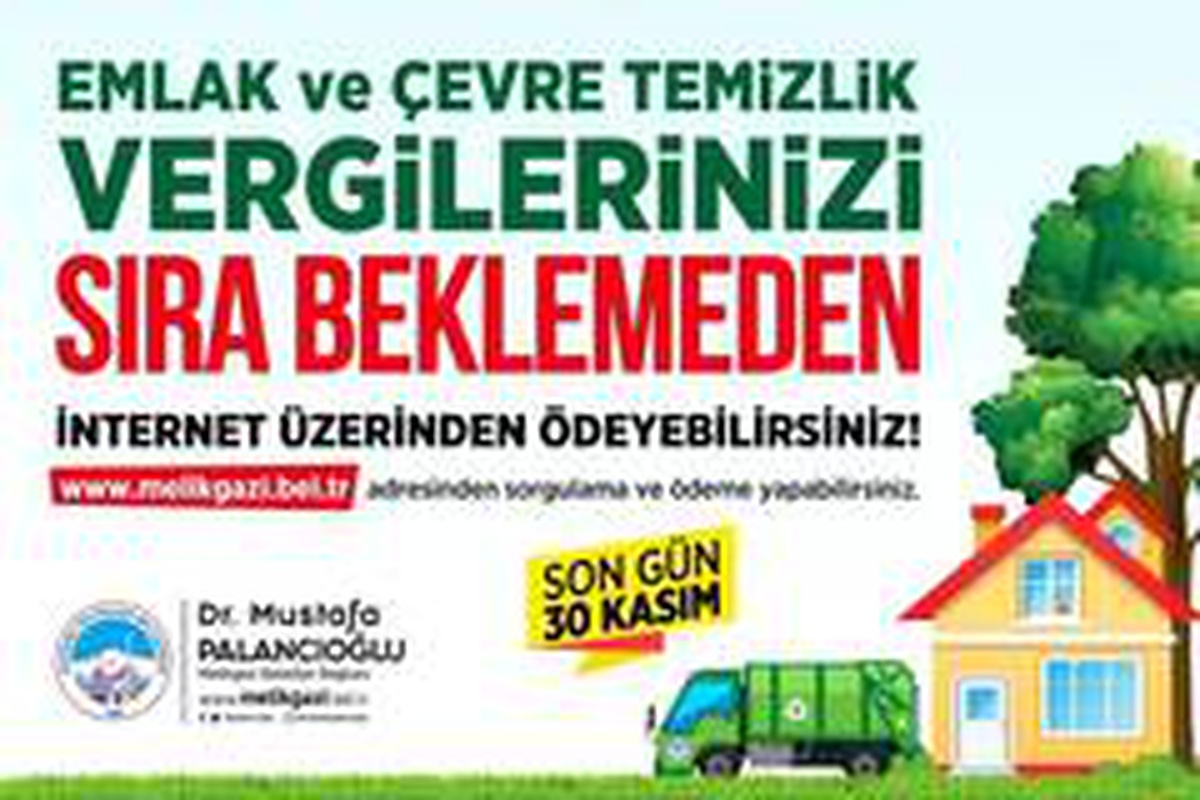 Başkan Palancıoğlu, "Emlak Vergisinin 2. taksitini unutmayın"