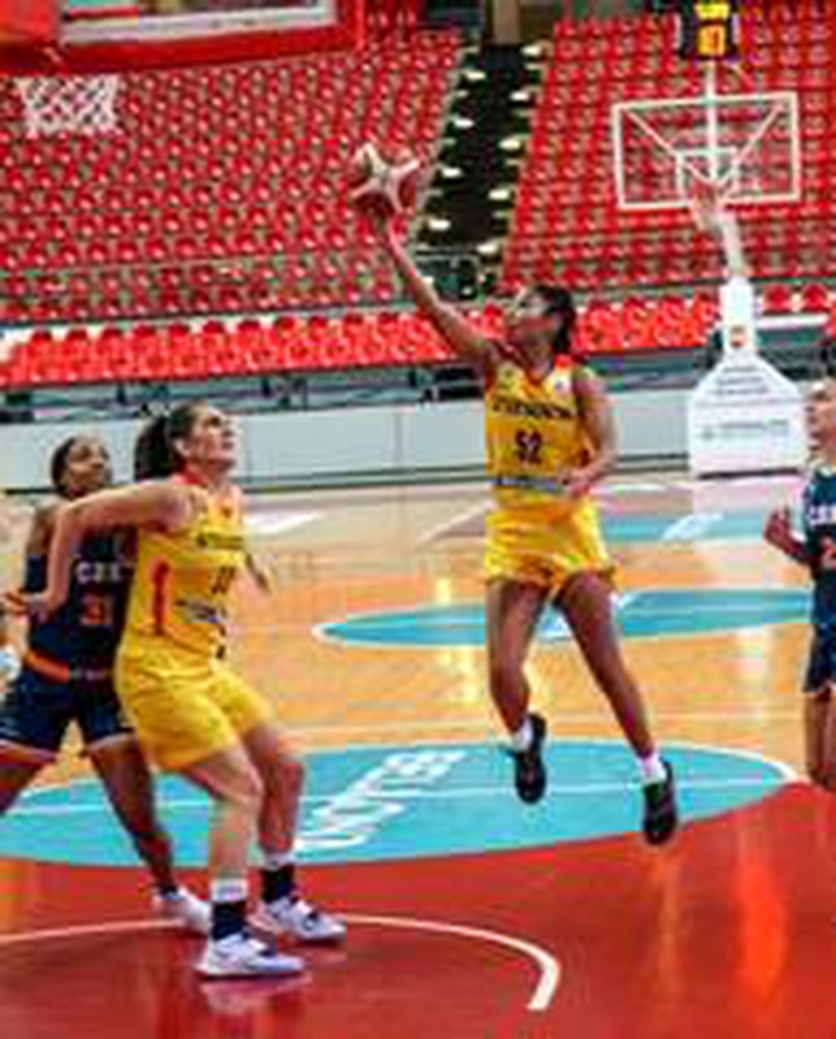 Bellona Kayseri Basketbol\'da en fazla süre alan oyuncu Harris oldu