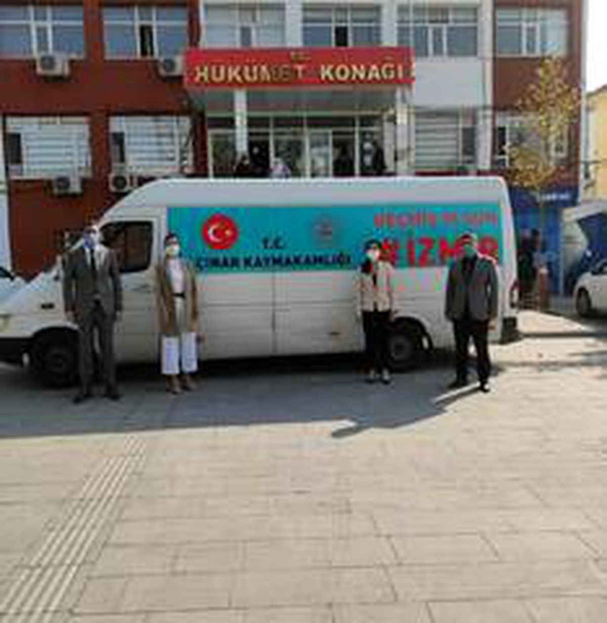 Çınar\'dan İzmir\'e destek