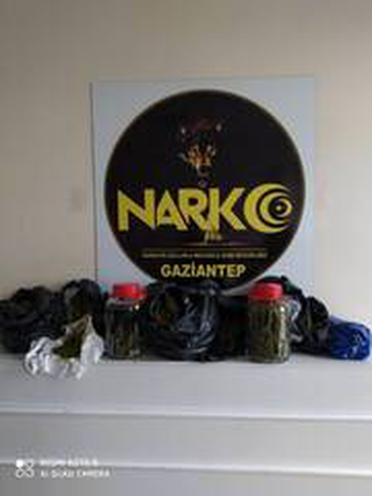 Gaziantep\'te 5 kilo 800 gram kubar esrar ele geçirildi