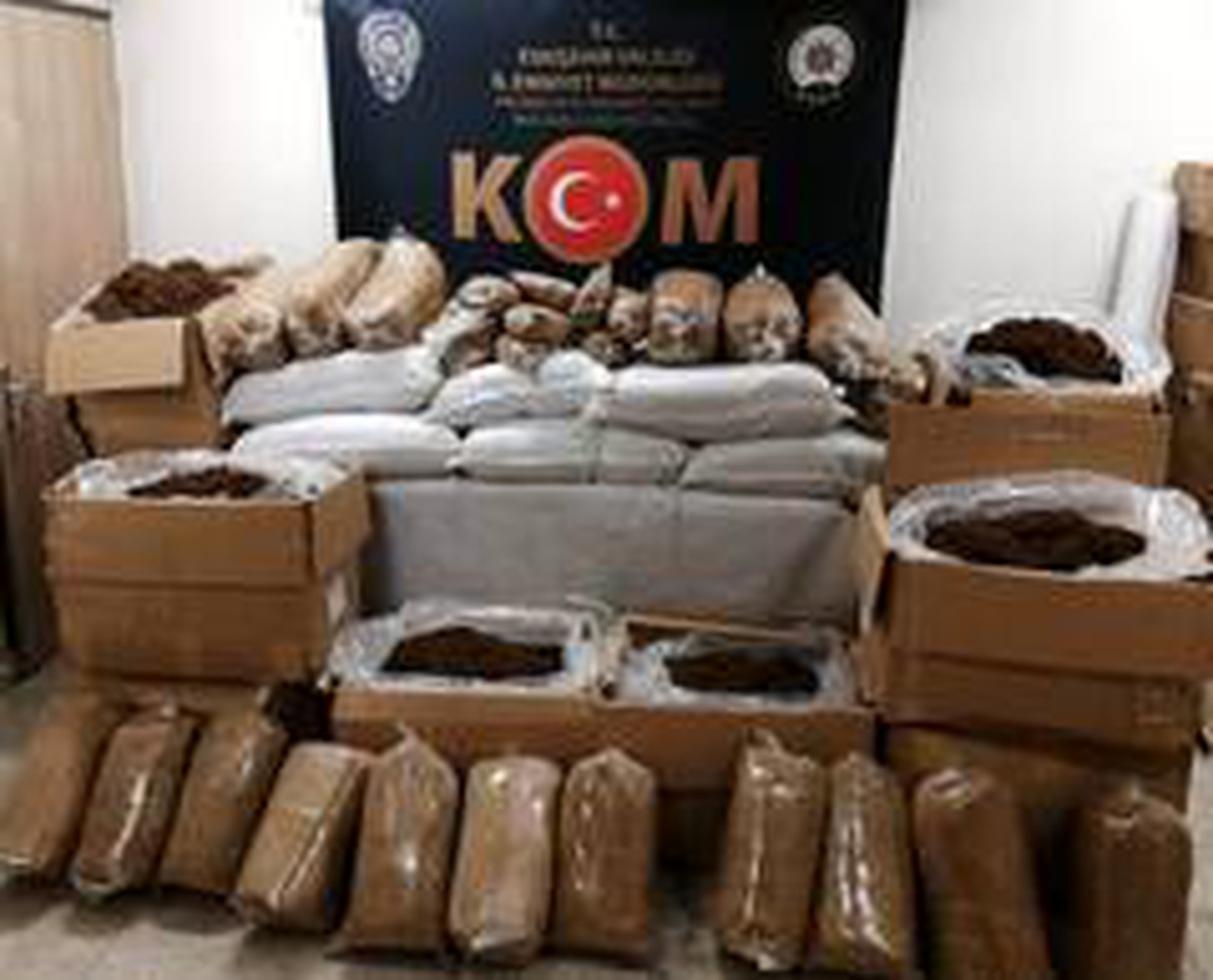 Kaçak tütün ve tütün ürünleri operasyonları, 5 şüpheli yakalandı