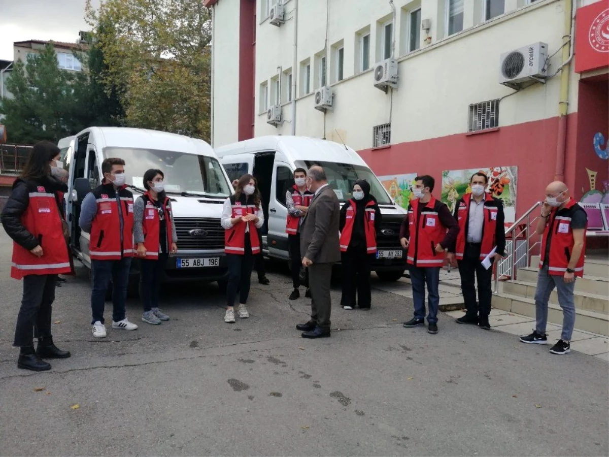 Samsun Valiliği psikososyal destek ekibi İzmir için yola çıktı