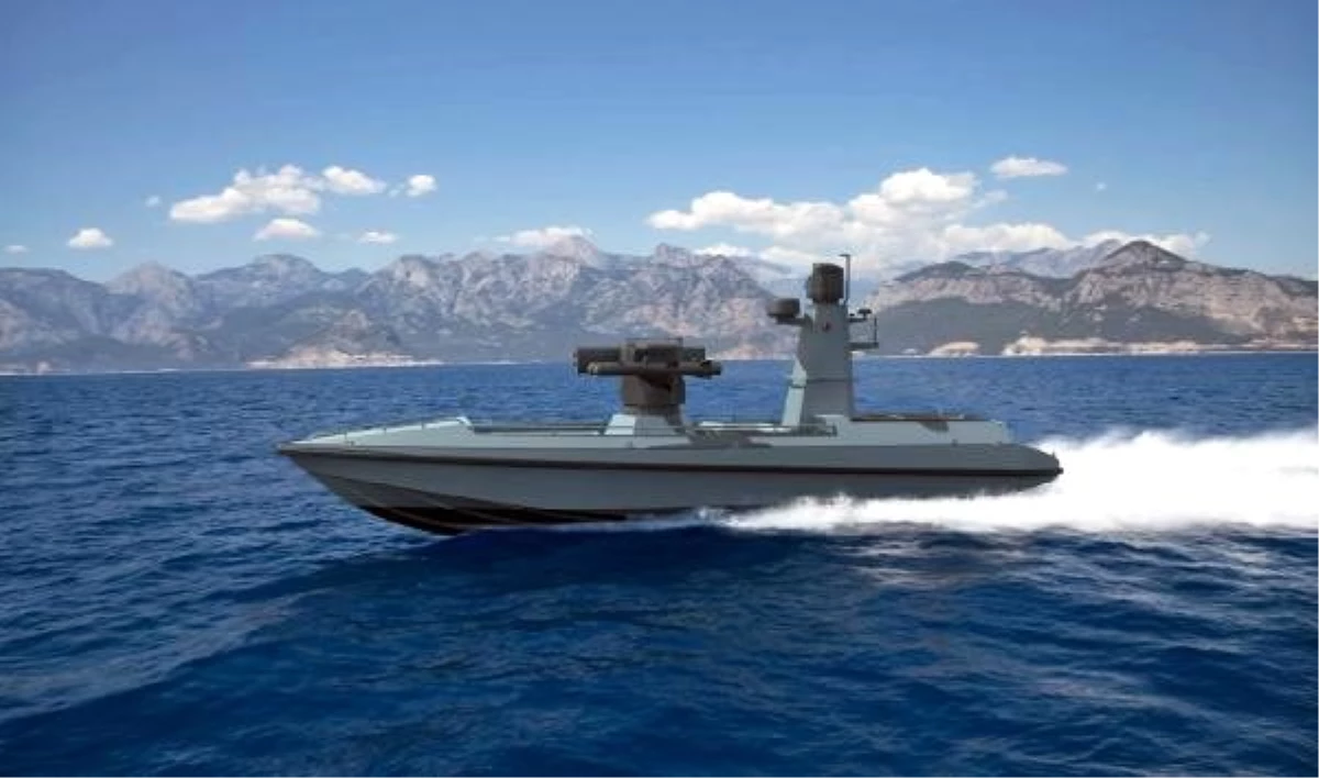 Son dakika haberleri... Türkiye\'nin ilk silahlı insansız deniz aracı denize iniyor