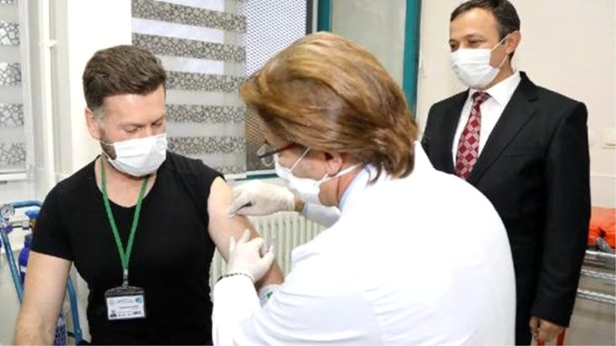 Yerli koronavirüs aşısının insan deneyleri Kayseri\'de başladı! İlk doz gönüllüye uygulandı