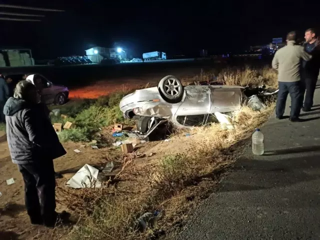 Aksaray'da trafik kazası: 2'si çocuk 4 yaralı