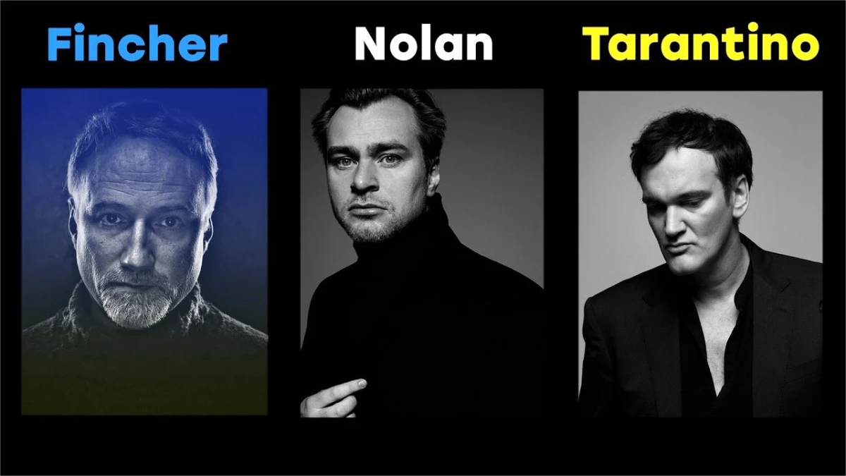 David Fincher Christopher Nolan ve Tarantino Tekmoloji Film Dizi