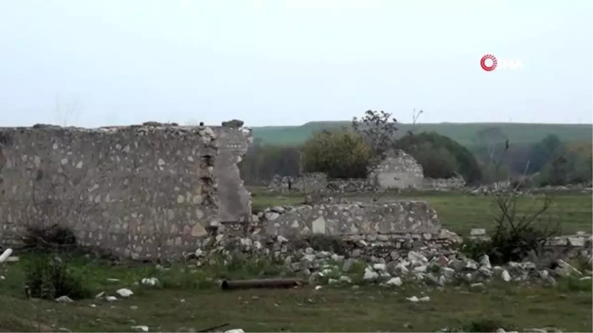 Ermenistan\'ın işgalinden kurtarılan Fuzuli\'deki köylerden yeni görüntüler