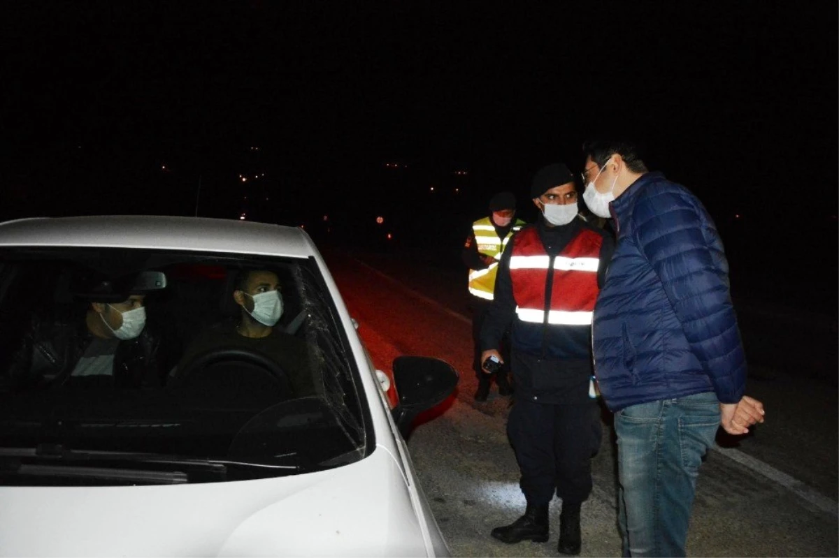 Son dakika haberi: Kaymakam Yıldırım trafik denetimine katıldı