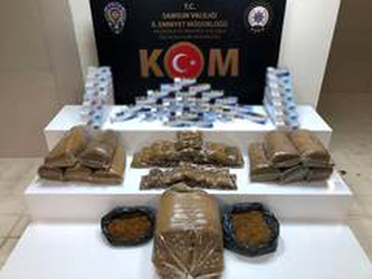 Samsun\'da kaçak tütün ve makaron sigara ele geçirildi