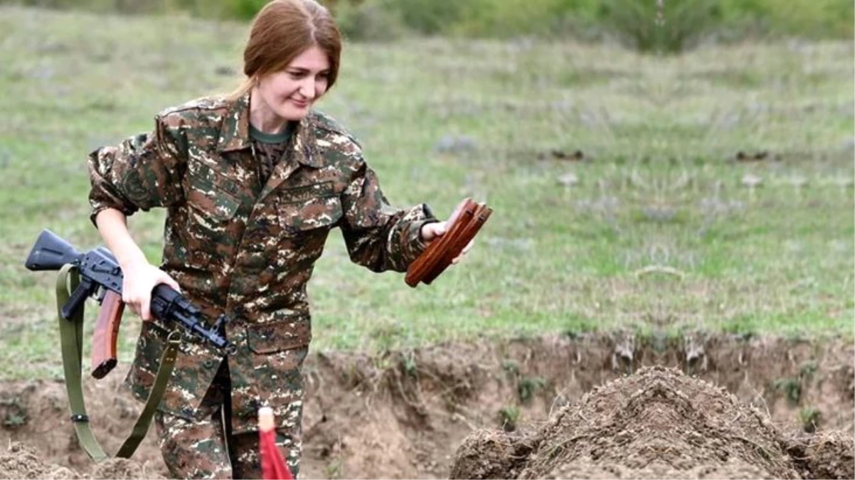 Nikol Paşinyan\'ın eşinin kurduğu birlik 10 günlük eğitimini tamamladı