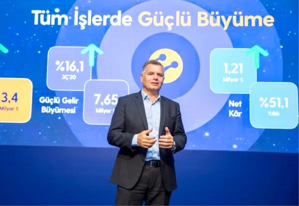 Turkcell Genel Müdürü Murat Erkan: Dijital dönüşümün ivmesiyle 3. çeyrekte güçlü büyüdük