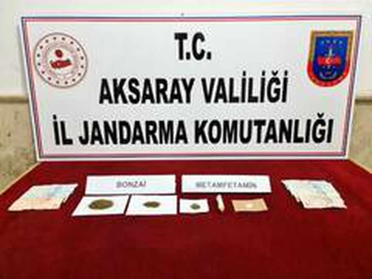 Aksaray\'da uyuşturucu operasyonu: 2 gözaltı