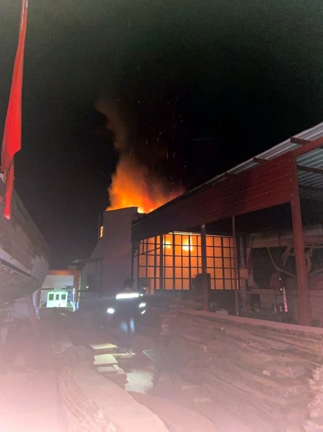 Bodrum'da işyeri yangını: 1 ölü