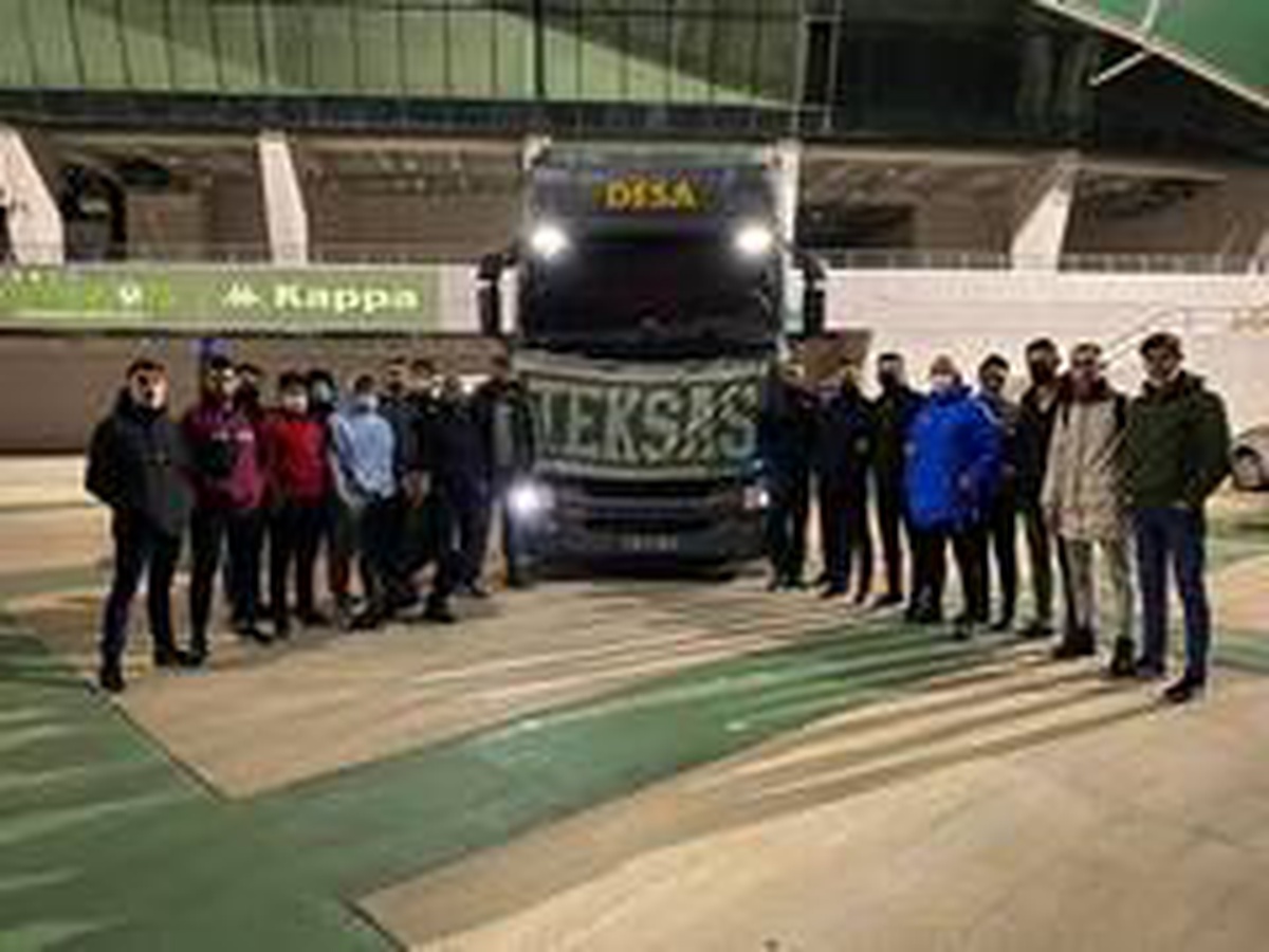 Bursaspor taraftarının yardım tırı İzmir için yola çıktı