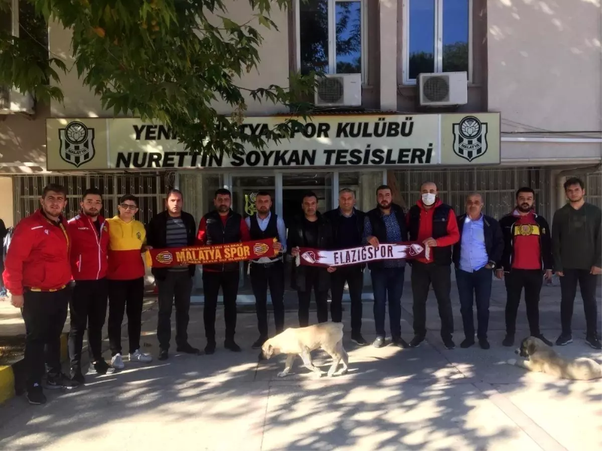 Elazığspor\'dan Yeni Malatayspor\'a destek ziyareti