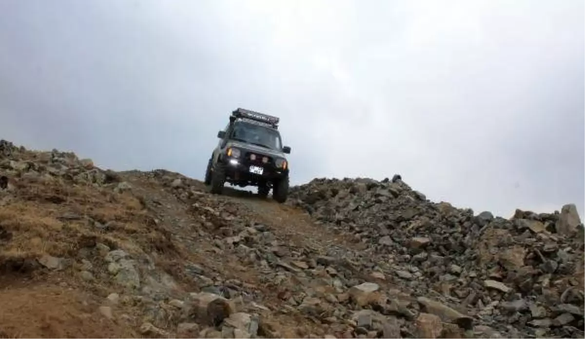 Karadeniz dağlarında off-road heyecanı