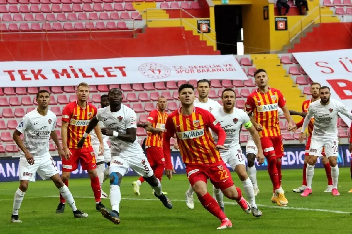 Hatayspor, Kayserispor\'a 1-0 mağlup etti