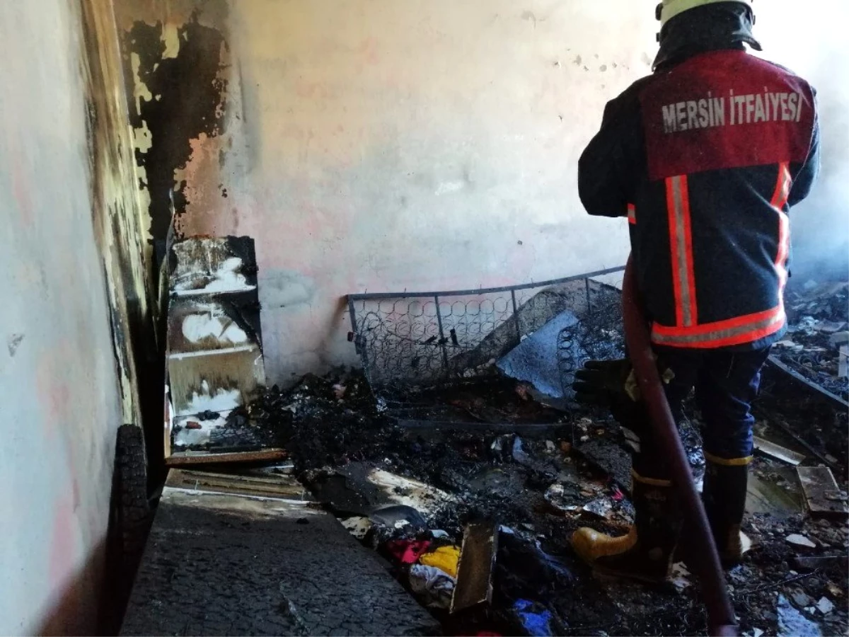 Son dakika haberleri | Tarsus\'ta 2 ayrı yerde çıkan yangın hasara neden oldu