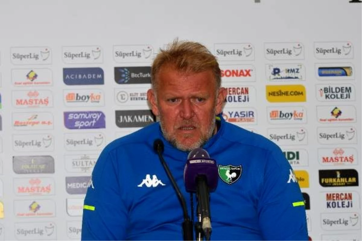 Prosinecki: "Pozisyonlara girdik ama atamadık"