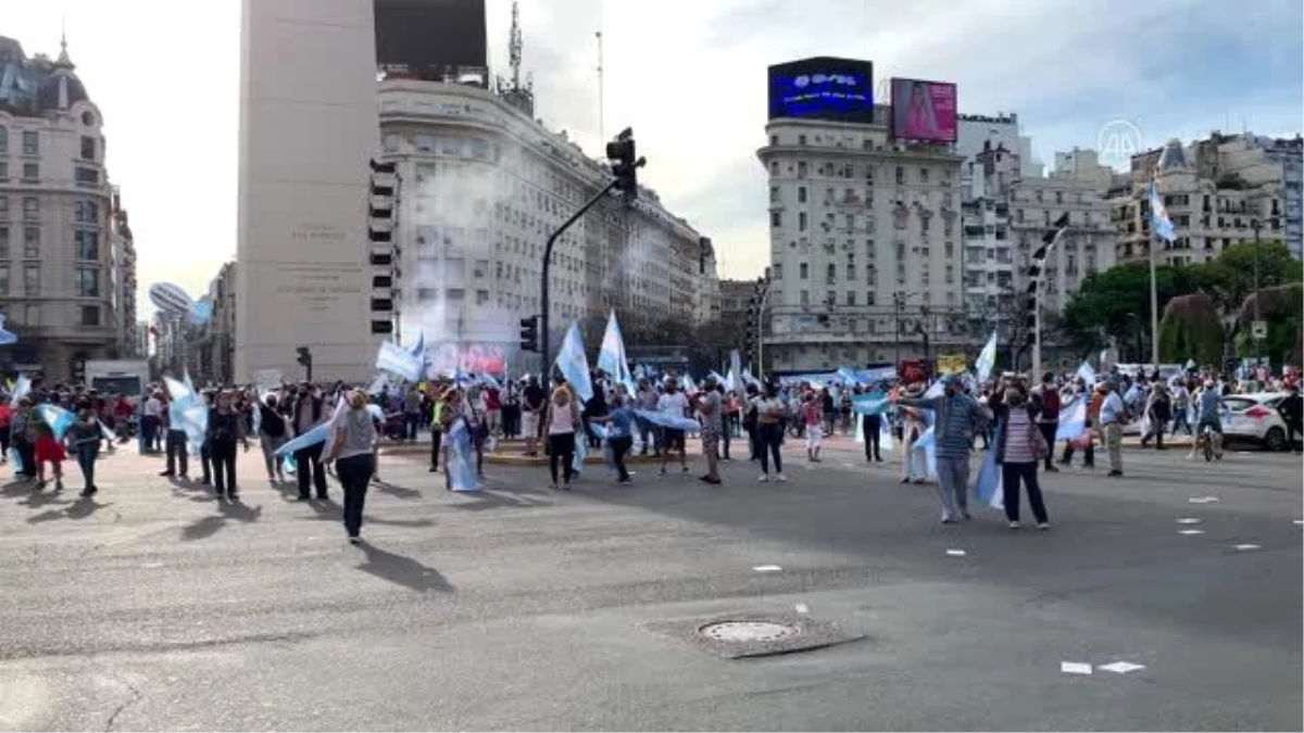 Arjantin\'de hükümet karşıtı gösteriler