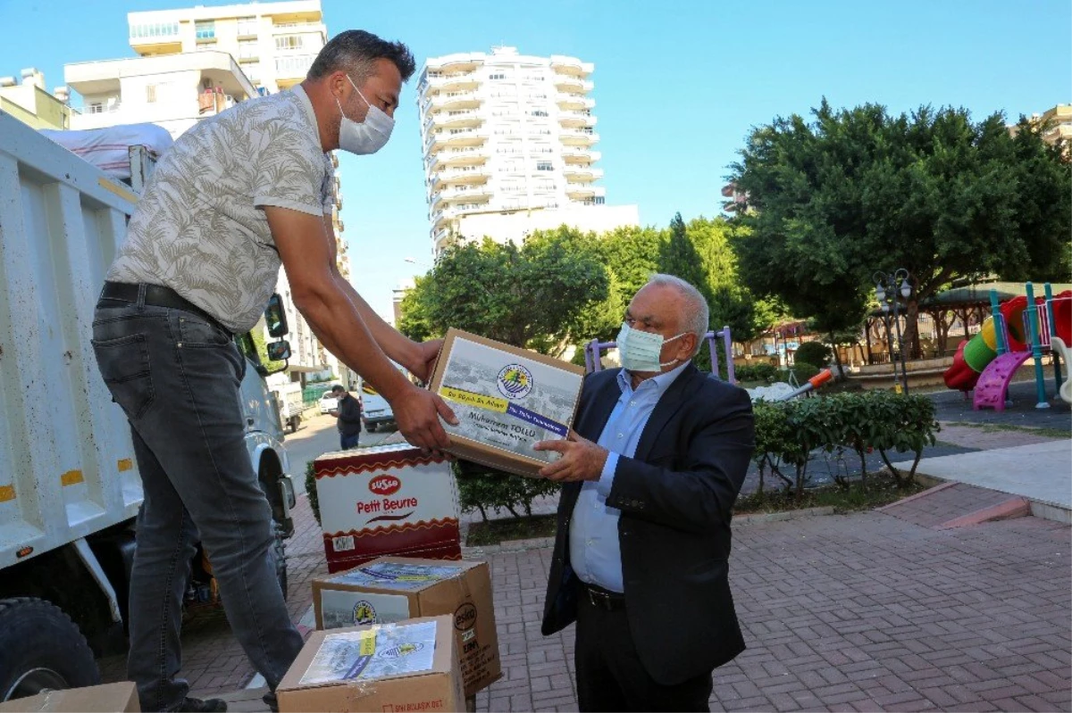 Erdemli Belediyesinden İzmirli depremzedelere destek