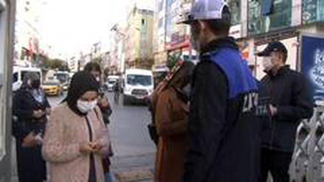 Esenler Dörtyol Meydanı'nda HES kodu uygulaması