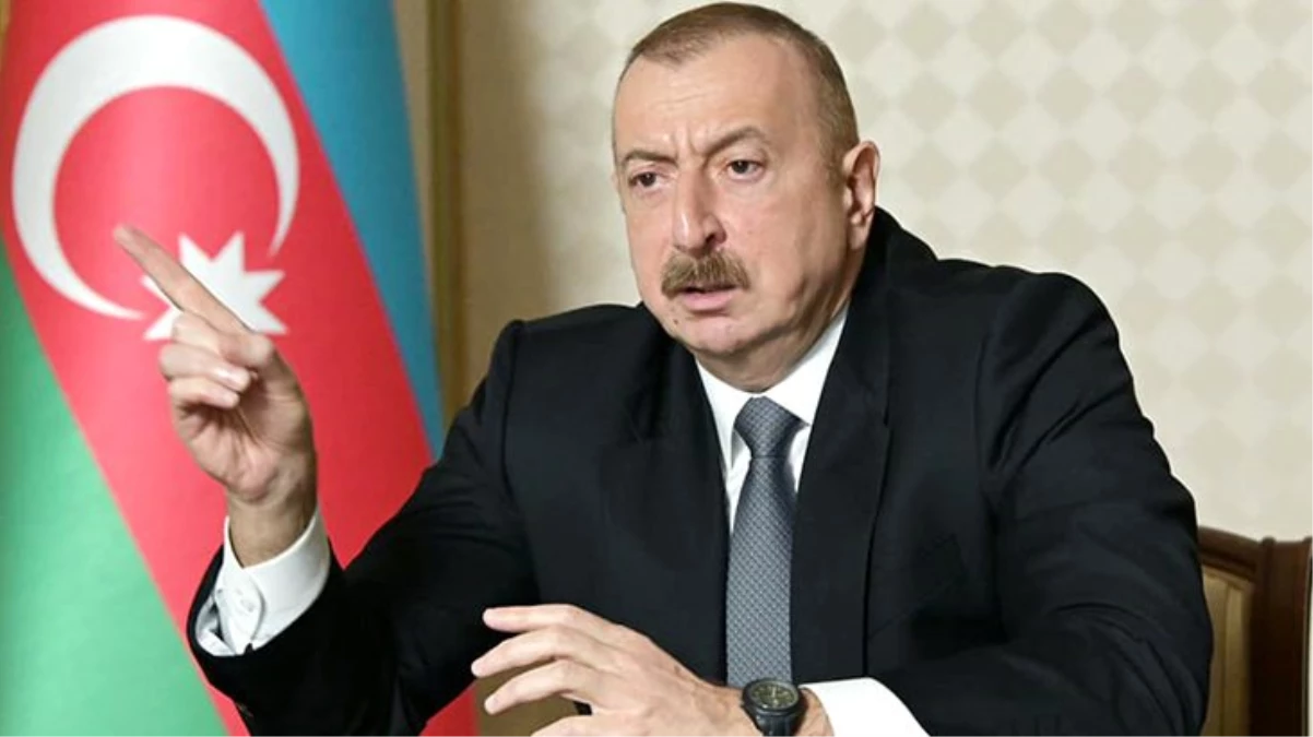 İlham Aliyev: Ermenistan, Dağlık Karabağ\'da elinde kalan 3 bölgeden çekilirse savaşı durdururuz