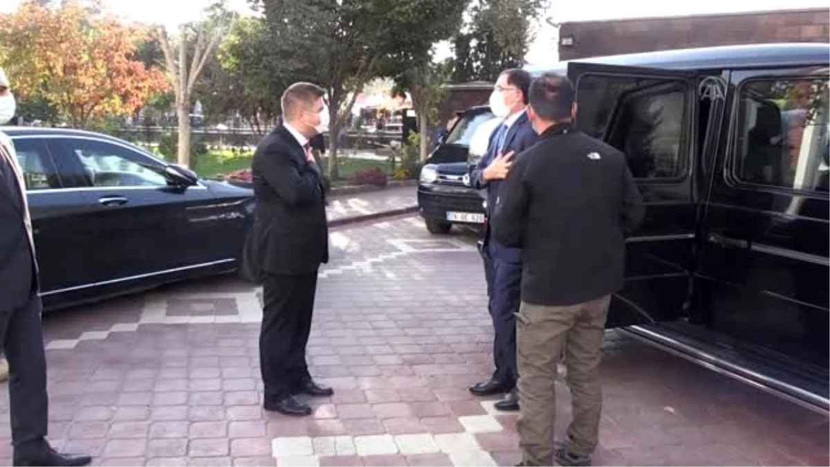 Kamu Başdenetçisi Şeref Malkoç, Vali Sarıibrahim\'i ziyaret etti