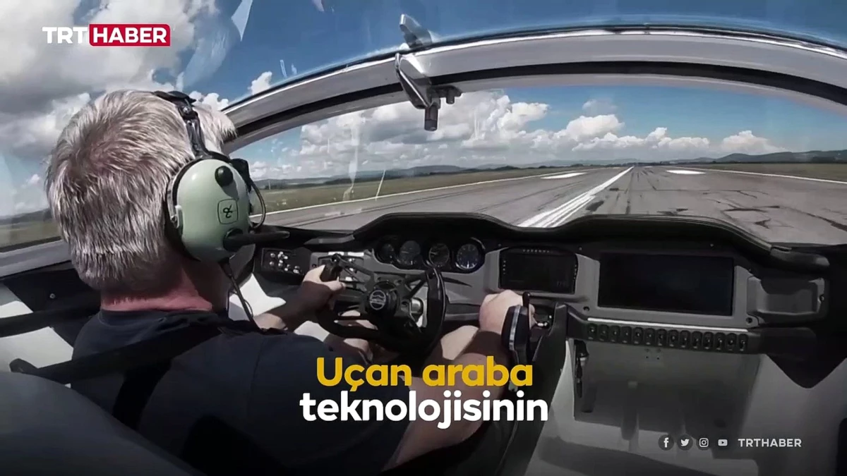 Uçan araba \'aircar\' deneme uçuşunu başarıyla tamamladı
