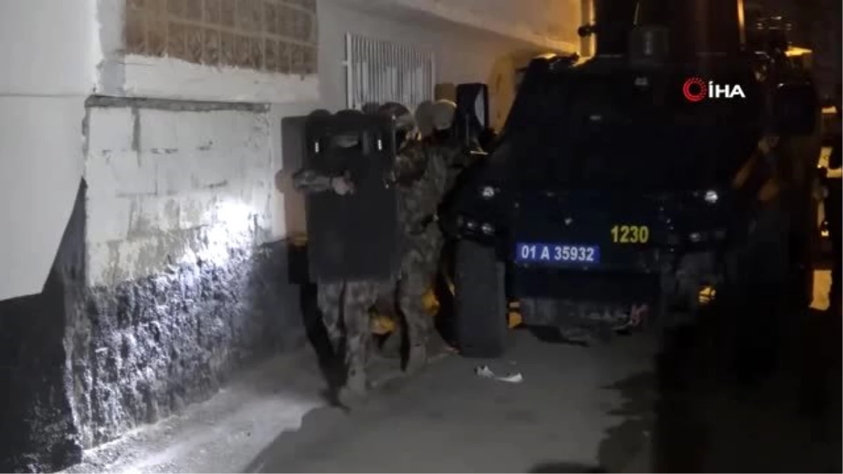 Son dakika haber | Adana\'da şafak vakti torbacı operasyonu