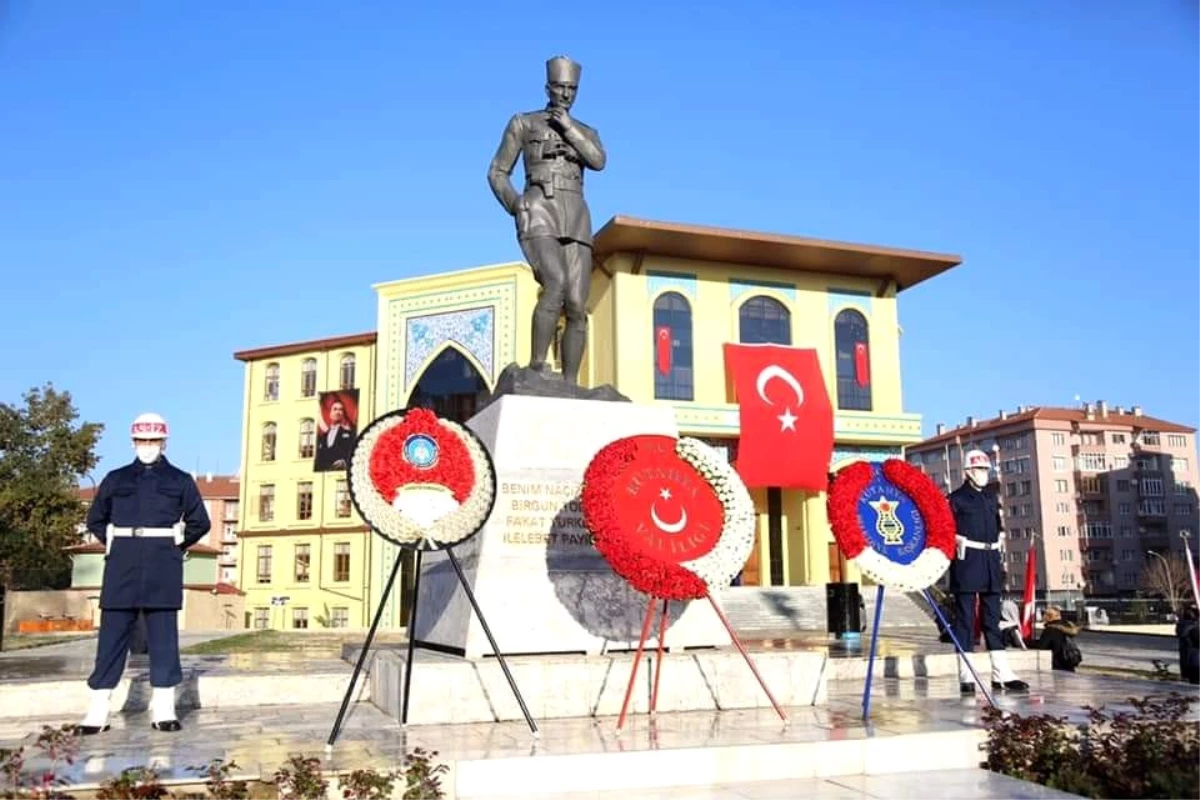 Atatürk, ebediyete irtihalinin 82. yılında saygı ve minnetle anıldı