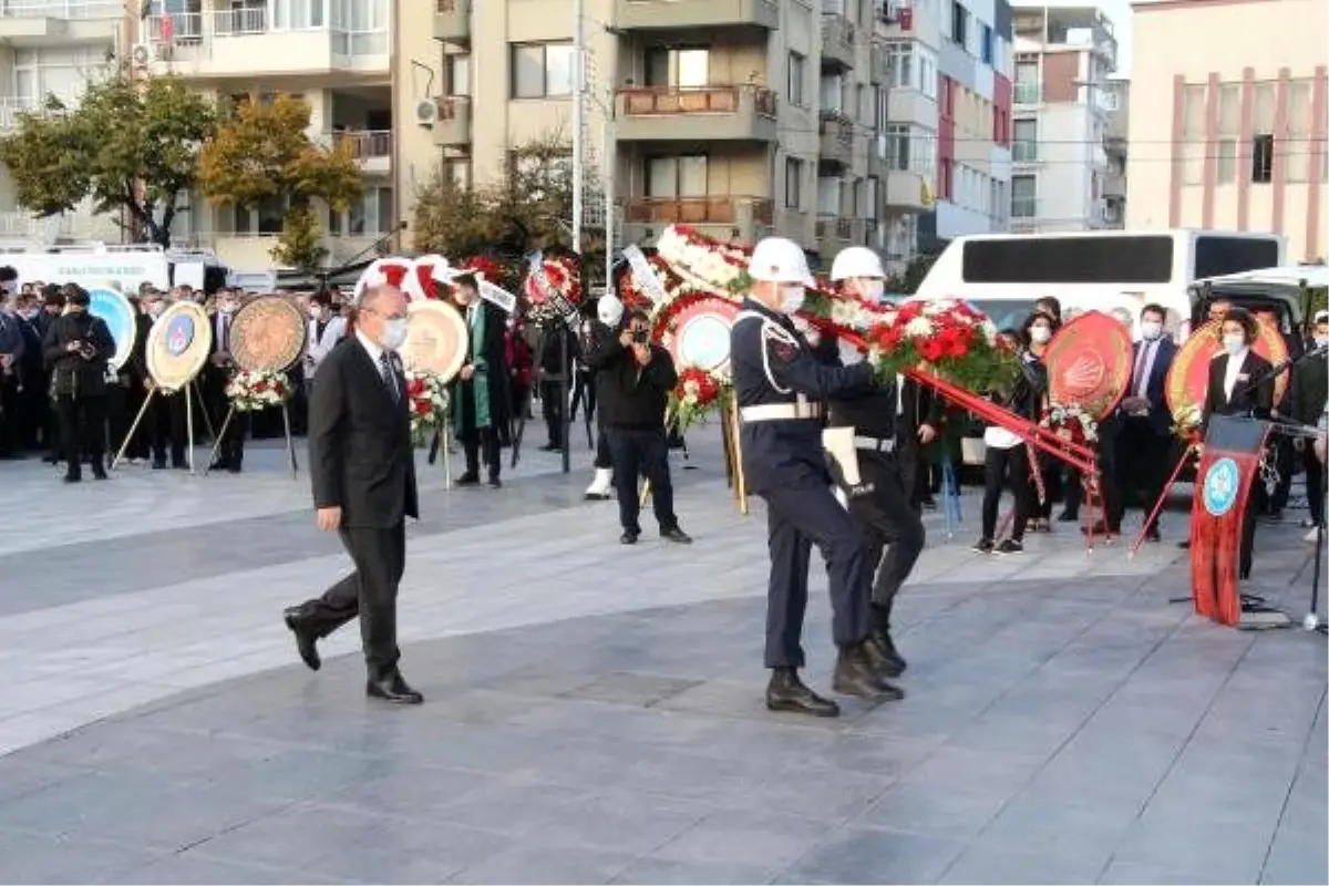 Atatürk, ölümünün 82\'nci yıldönümünde Manisa\'da törenle anıldı