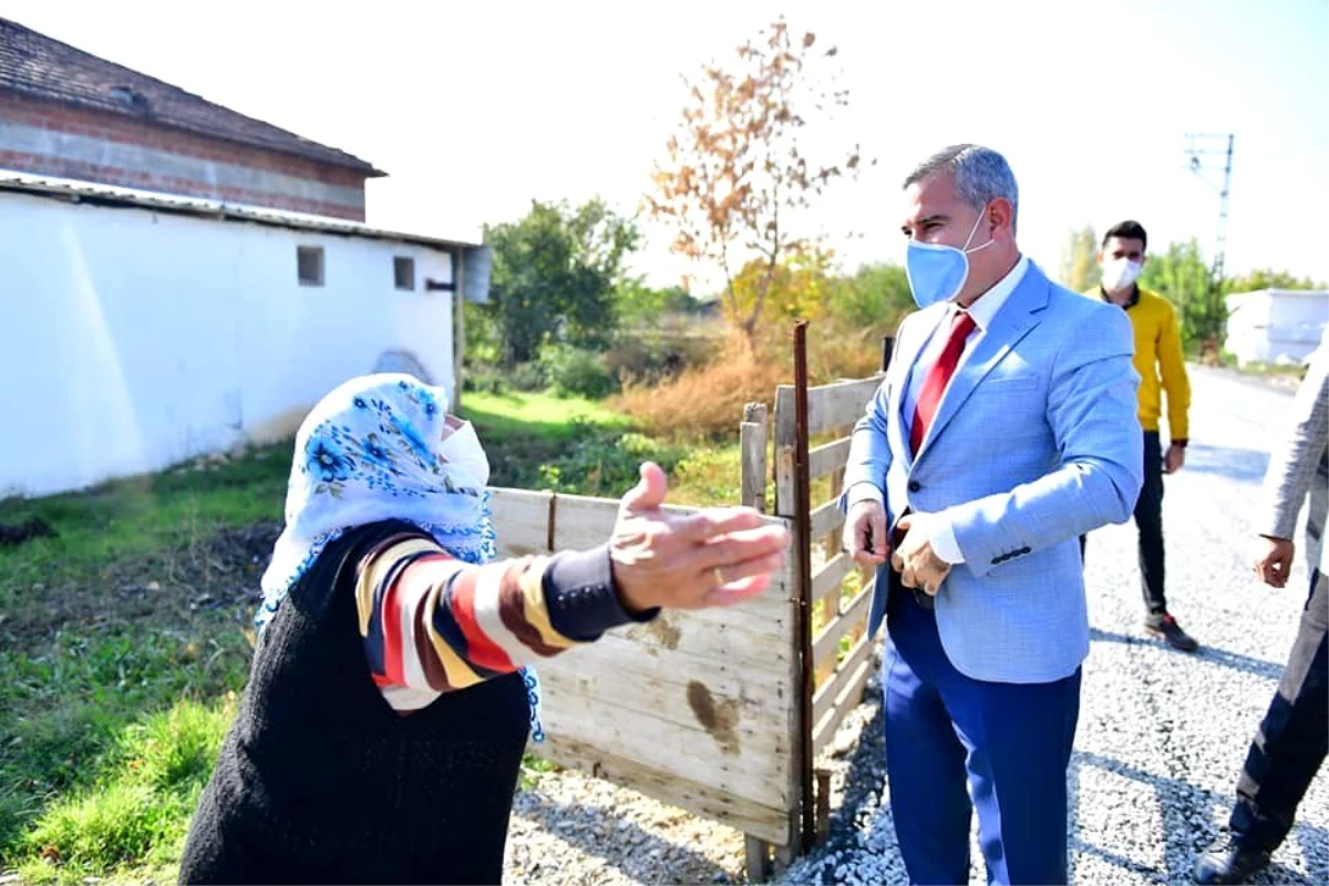 Başkan Çınar, Makbule Sultansuyu\'nun çay davetini geri çevirmedi