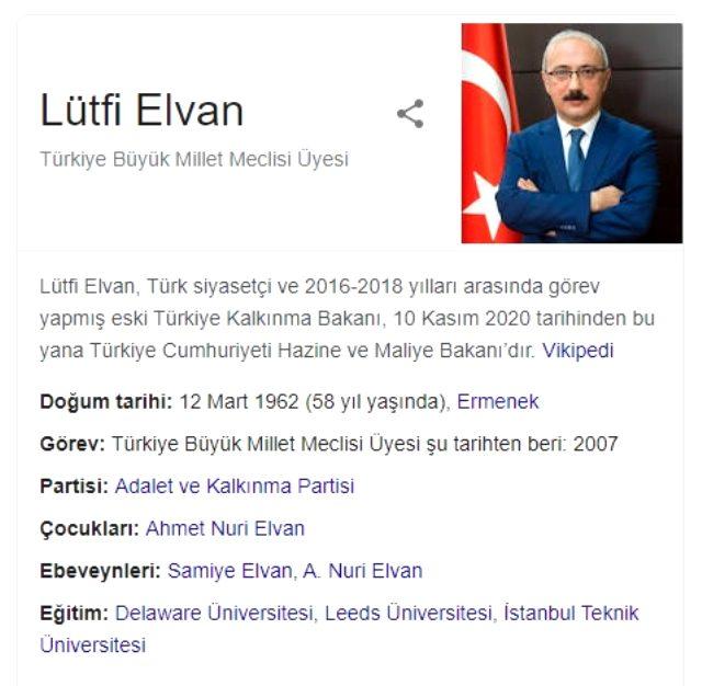 Ekonomi başkanlığına getirilen Lütfi Elvan ve ABD Başkanı seçilen Joe Biden aynı üniversitede eğitim gördü.