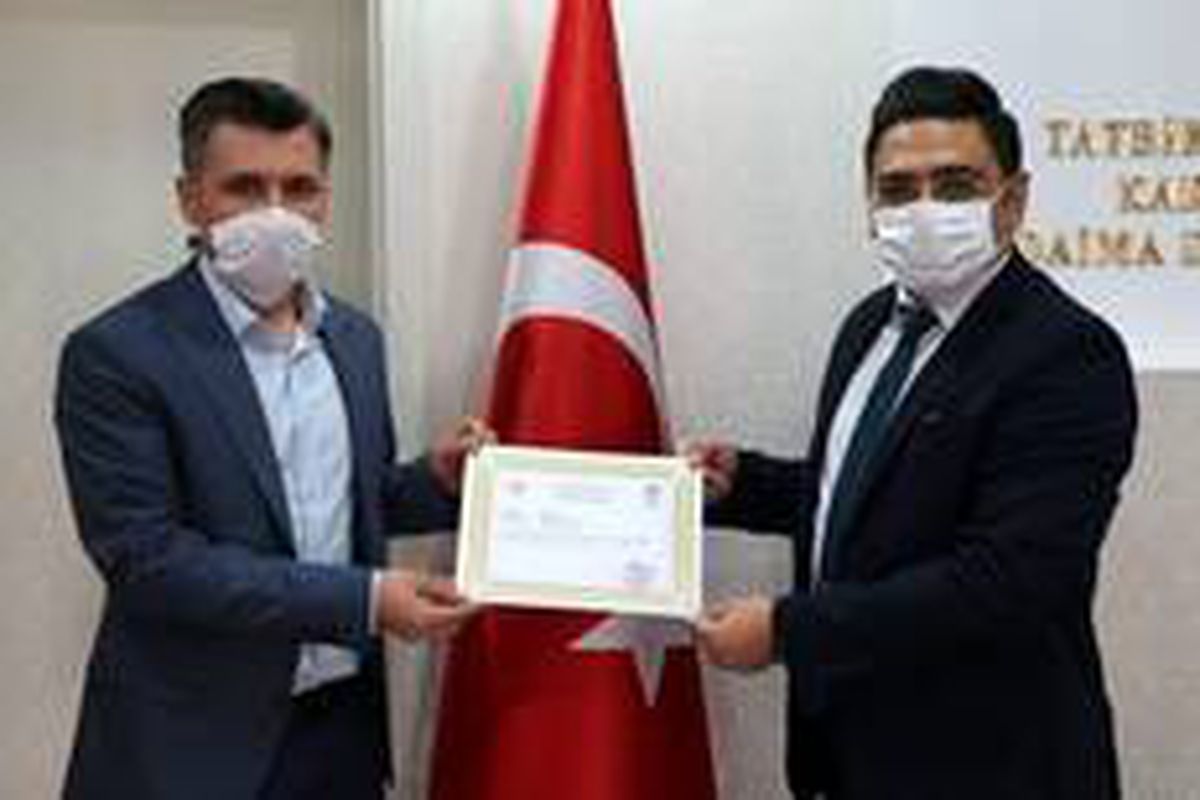 Emniyet personeline Korona virüs ile mücadelede başarı belgesi