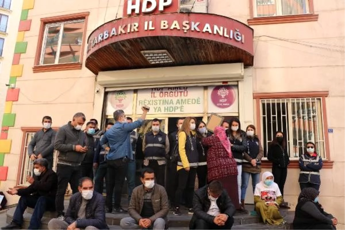 HDP önündeki eylemde 435\'inci gün; aile sayısı 157 oldu