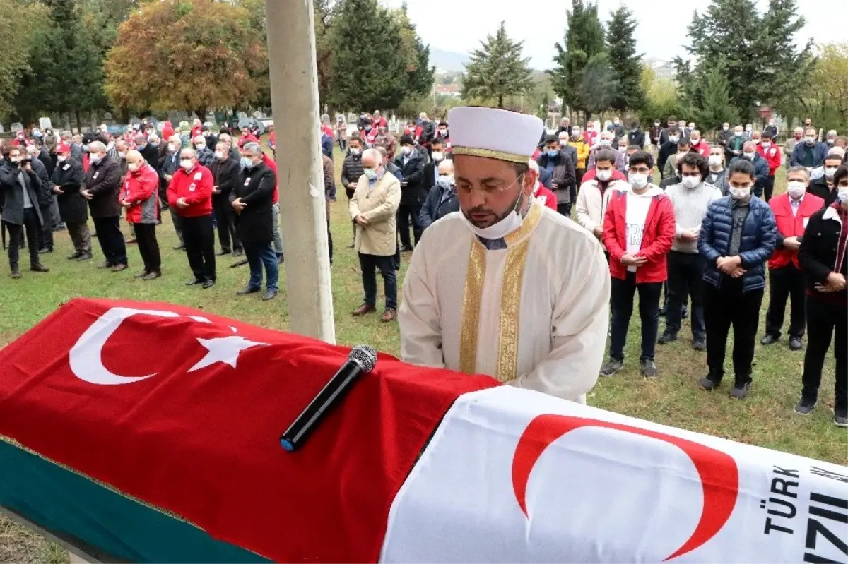 Koronadan ölen Kızılay Samsun Şube Başkanı son yolculuğuna uğurlandı