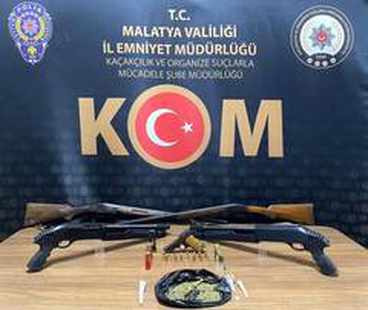 Malatya\'da silah ve kaçakçılık operasyonları