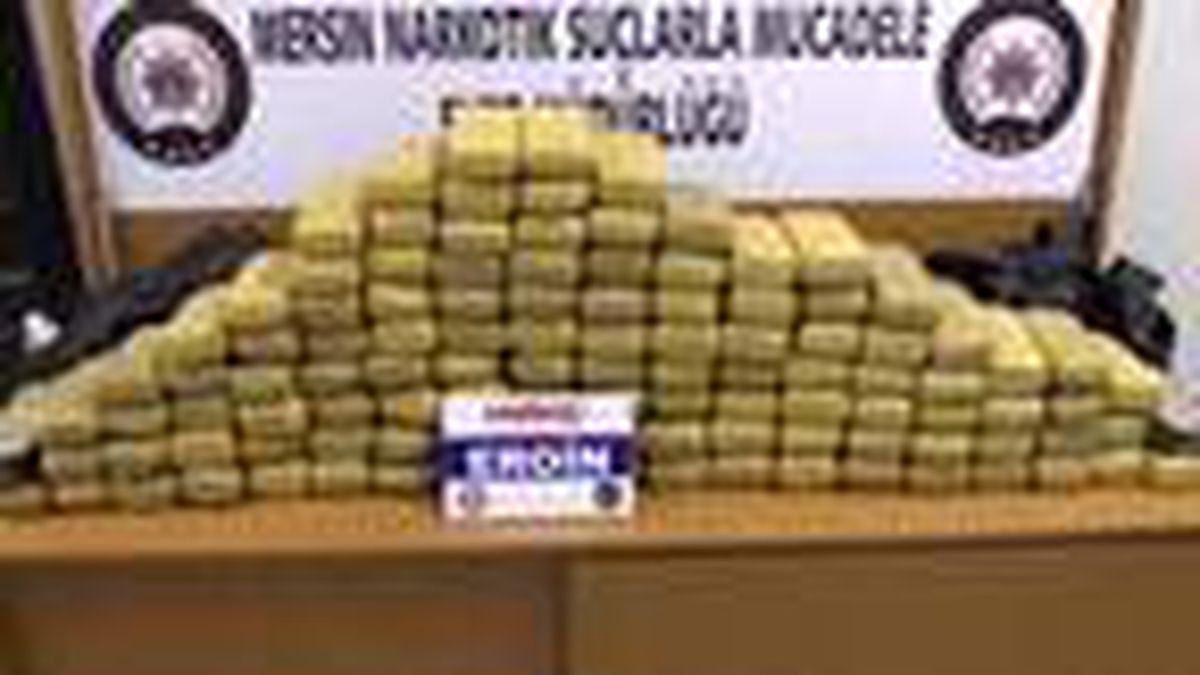 Mersin\'de 59 kilo eroin ele geçirildi